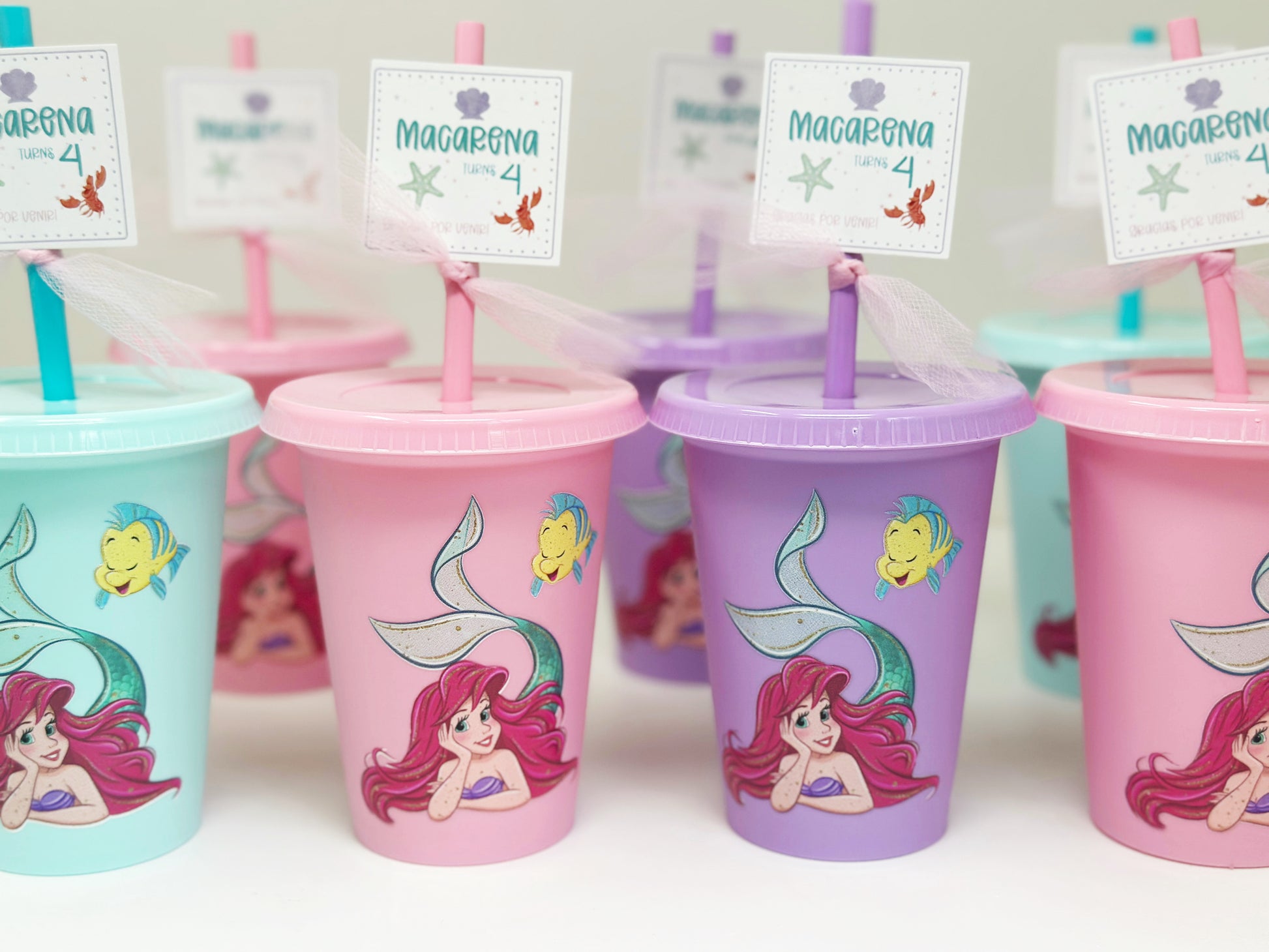 20 Vasitos personalizados uv