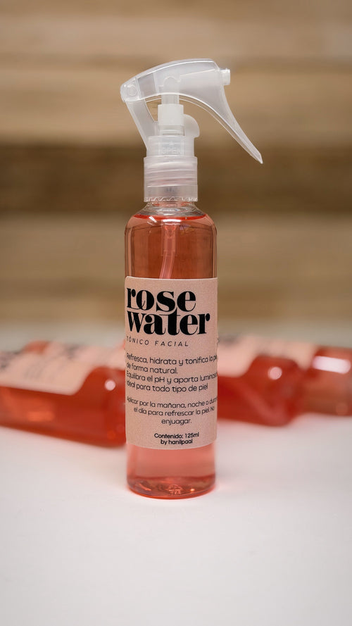 10 agua  de rosas 125ml