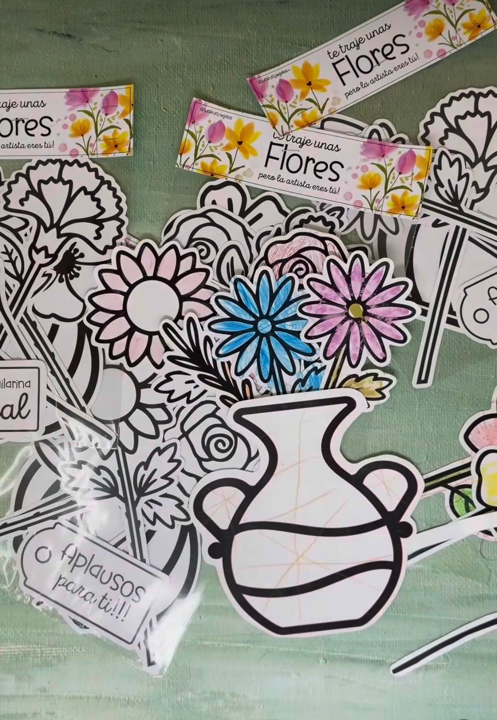 Crea tus flores 20 bolsitas