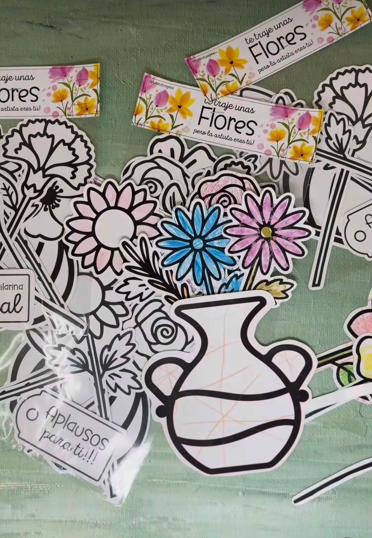 Crea tus flores 20 bolsitas