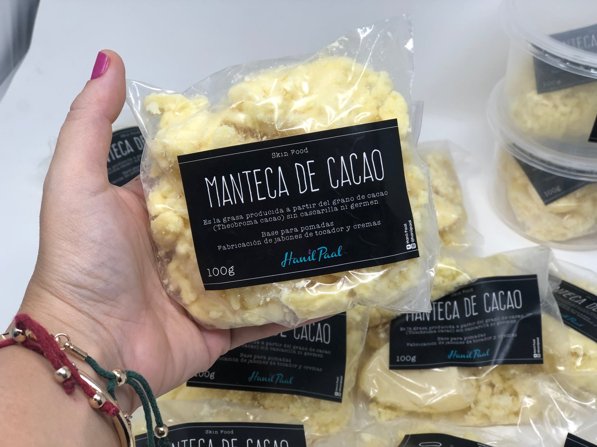Manteca de cacao 100g