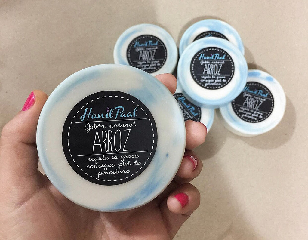 Jabón de arroz 100g
